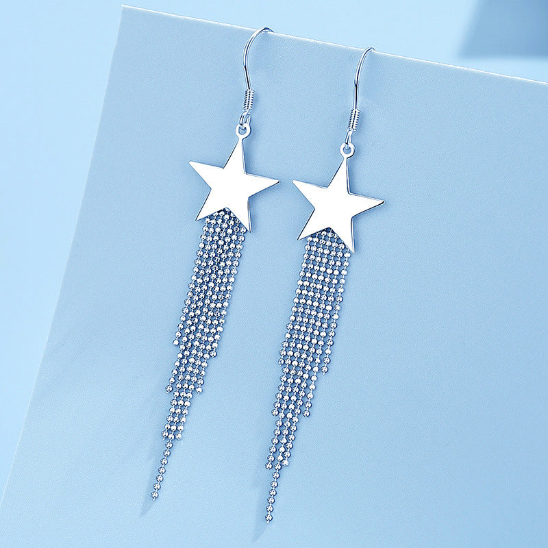 チェーンピアス K18 ピアス ロングアメリカンピアス アクセサリー022