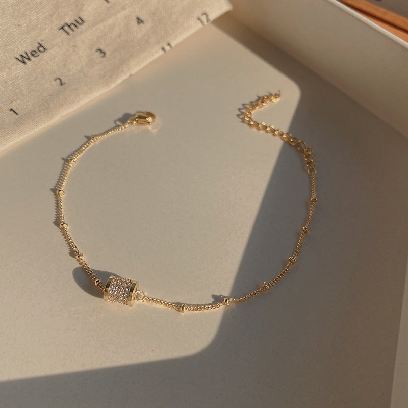 ブレスレット 腕輪 おしゃれ きれい シンプル レディース アクセサリー ファッション140金