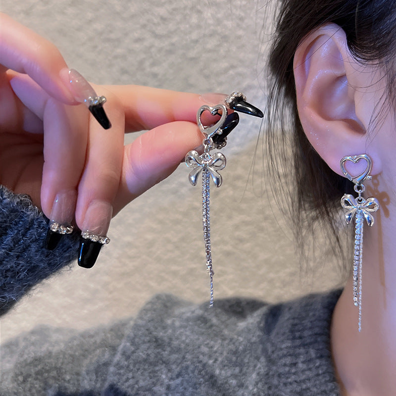 チェーンピアス K18 ピアス ロングアメリカンピアス アクセサリー665