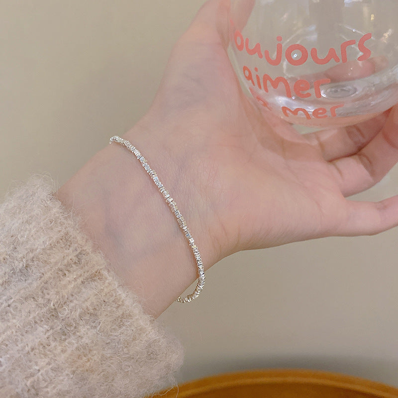 ブレスレット 腕輪 おしゃれ きれい シンプル レディース アクセサリー ファッション476銀