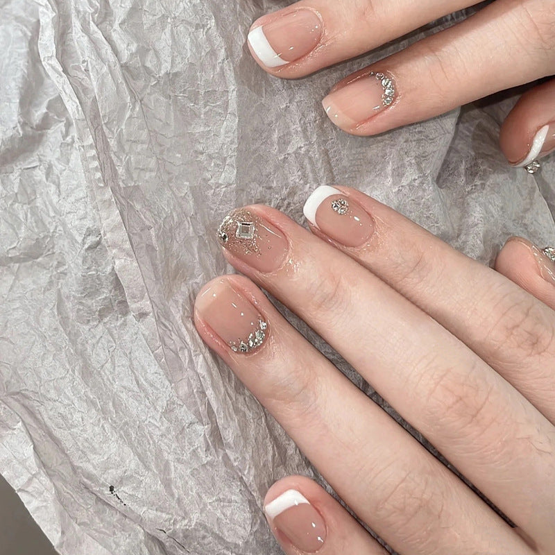 ネイルチップ ミディアム オーバル 人気 3d マグネット デザイン  ファッション 76